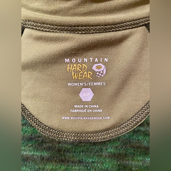 Mountain Hardwear Women's Green Zipup Jacket - Picture 9 of 10